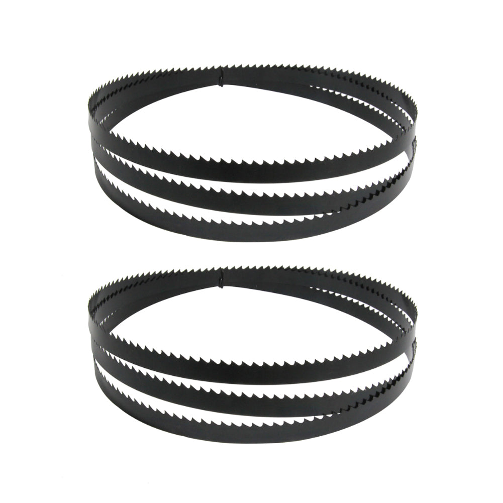 80-1/2 Inch X 1/2-Inch X 0.02, 3TPI Carbon Band Saw Blades, 2-Pack