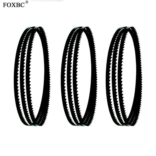56-7/8-Inch X 3/8-Inch X 0.014 4TPI Band Saw Blades Carbon 3-Pack