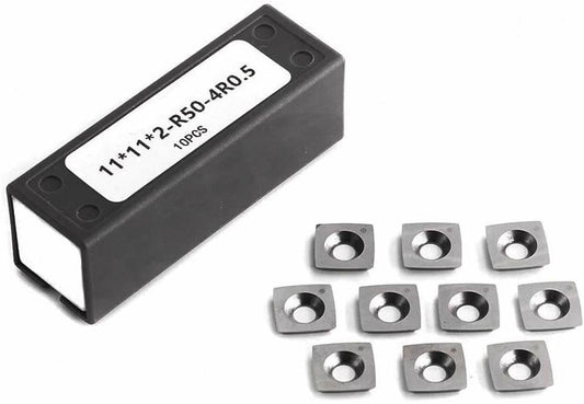 11x11x2.0mm R50 Carbide Inserts for Woodturning lathe tools