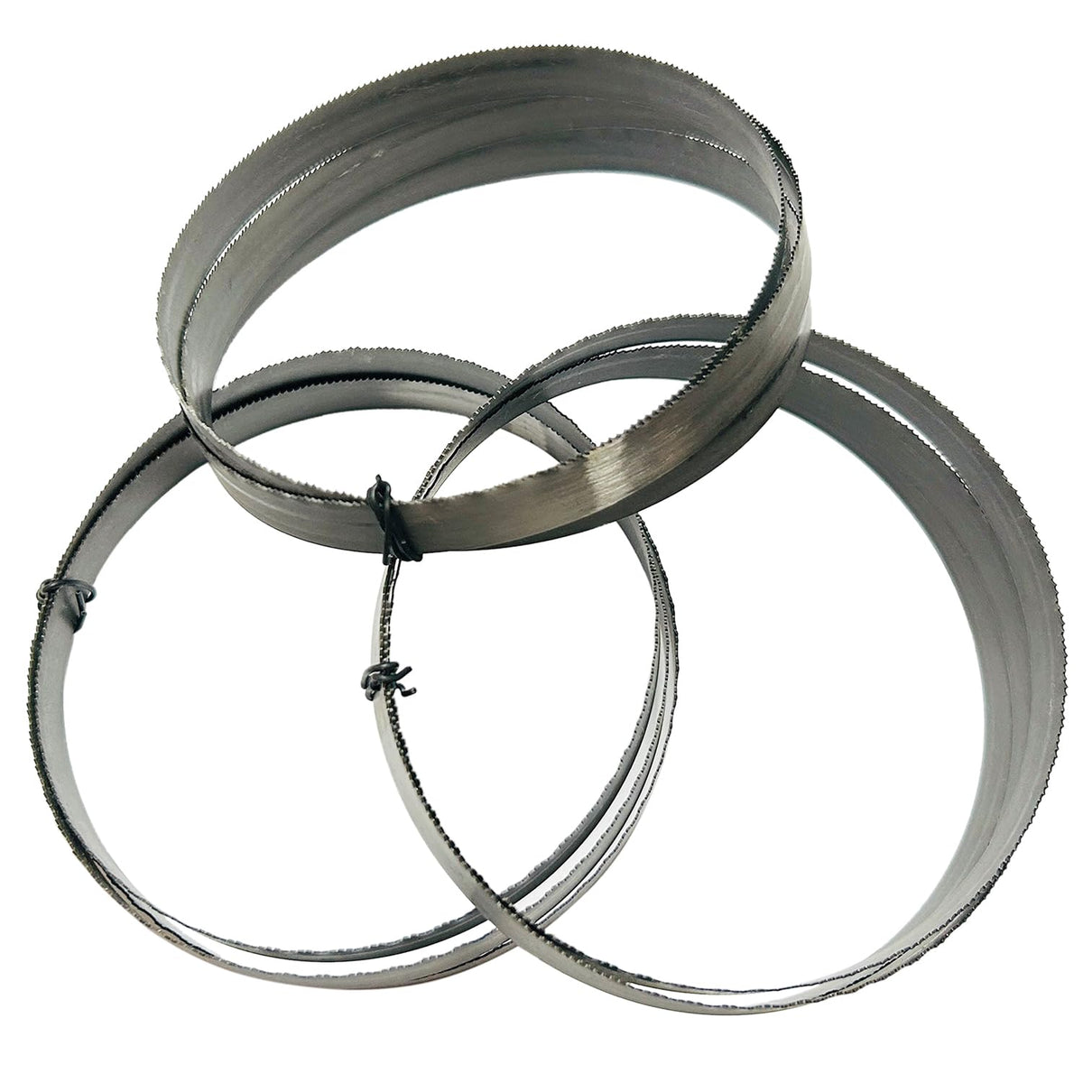 FOXBC 44-7/8 inch Bandsaw Blades 8/12 TPI, 44-7/8" x 1/2" x .020" Replacement for DeWalt, Milwaukee Portable Band Saw Blades, 3-Pack
