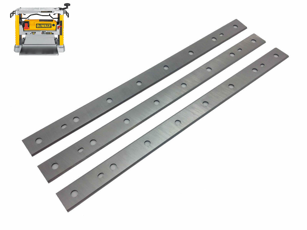 12.5-Inch Replacement Knives for DeWalt DW734 Benchtop Planer, Replace DW7342 - Set of 3