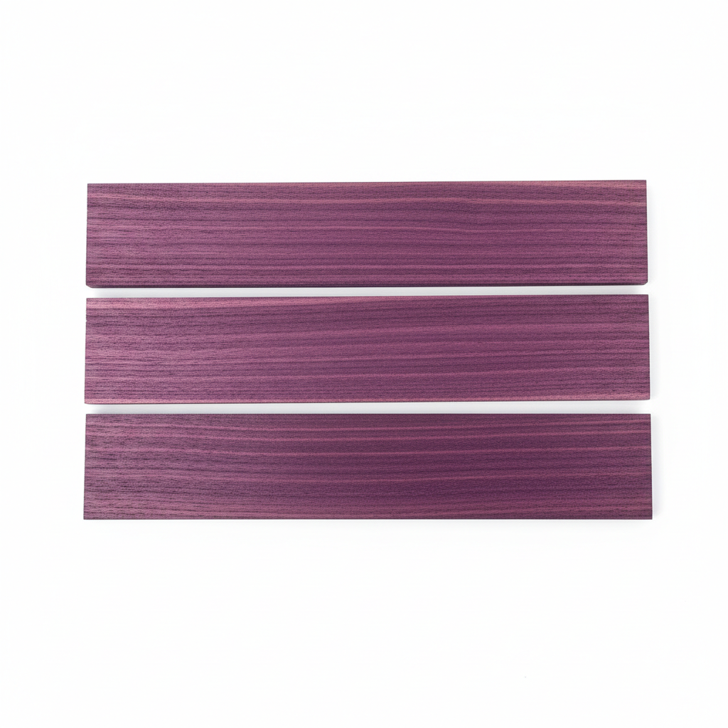 Purpleheart grain detail