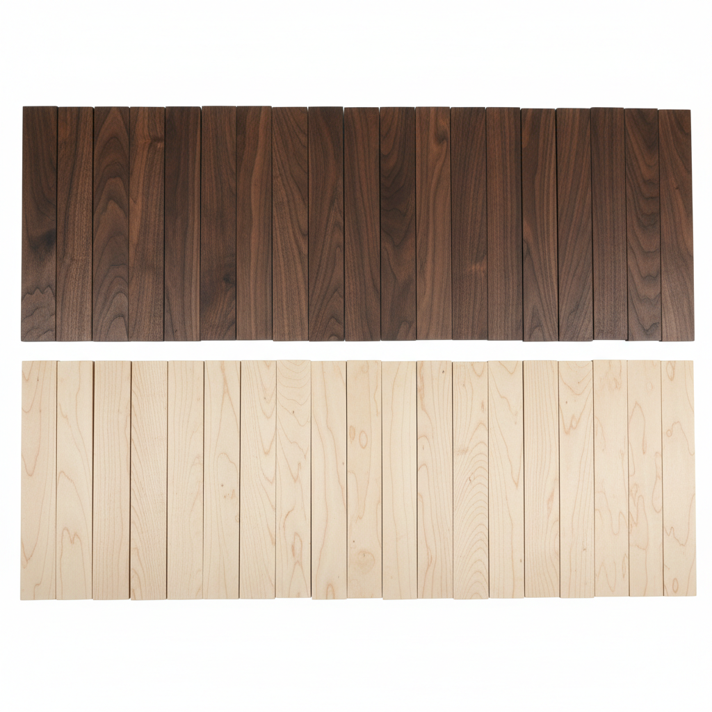 Walnut & Maple Pack Shot